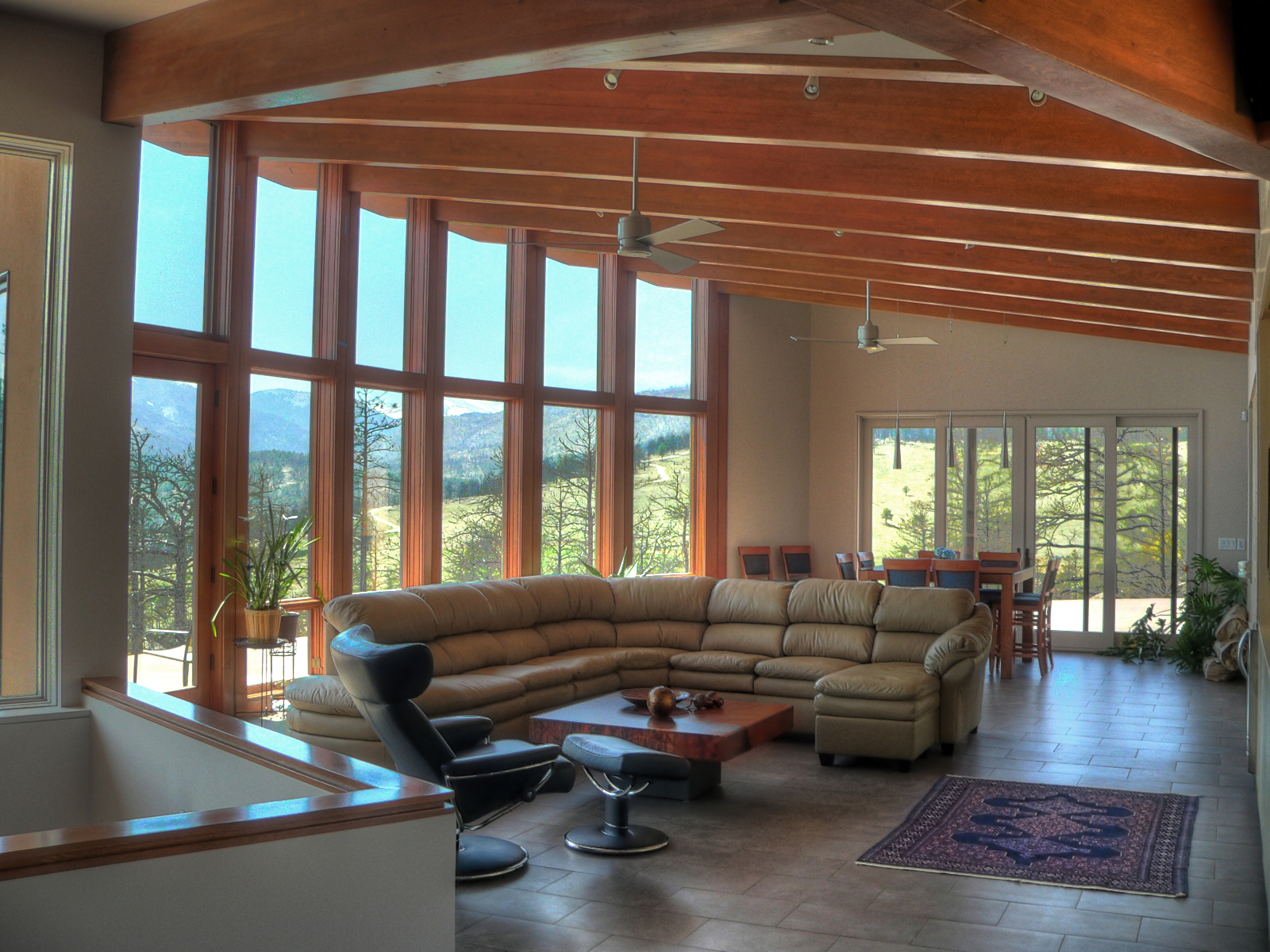 We saw first hand the importance of fire resistant home building after the Fourmile Canyon Fire, when we built this home for a family that had lost their home. 